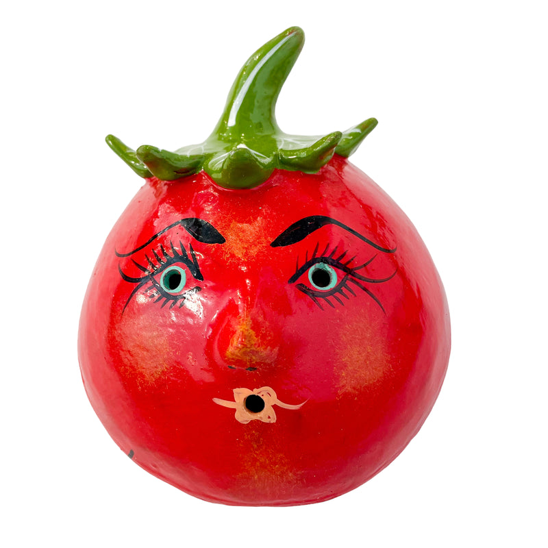 AAES Clay & Coconut Mask Decor - Tomato - Halloween - Feliz Modern