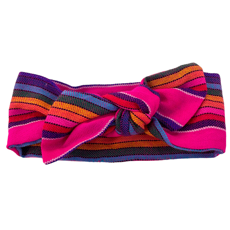 SDG Kids Serape Headband - Pink Stripe - Babies & Kids - Feliz Modern