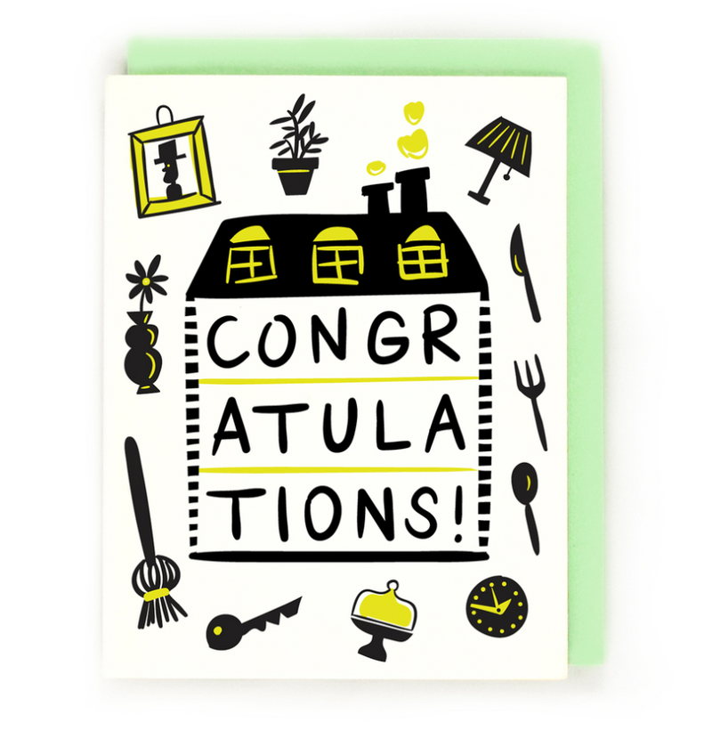 LILO* Congrats New House Card -  - Cards - Feliz Modern