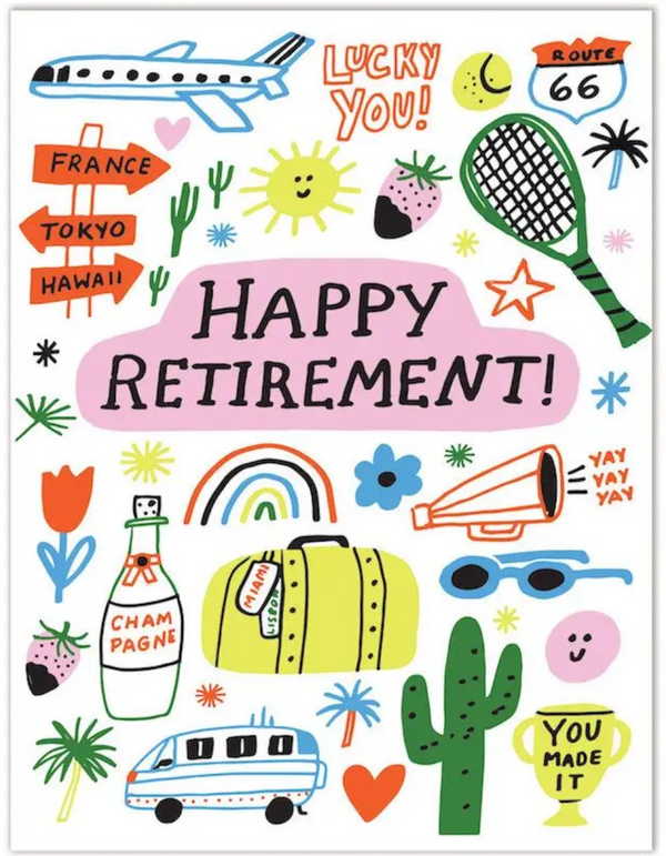TFND Happy Retirement Yay Yay Yay Card -  - Cards - Feliz Modern