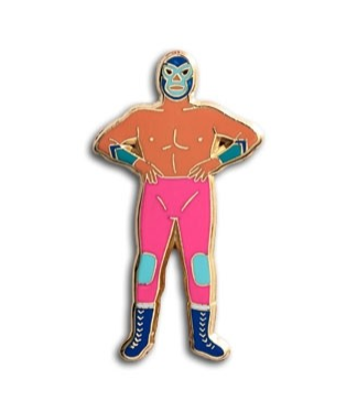 TFND Luchador Pin -  - Pins & Patches - Feliz Modern