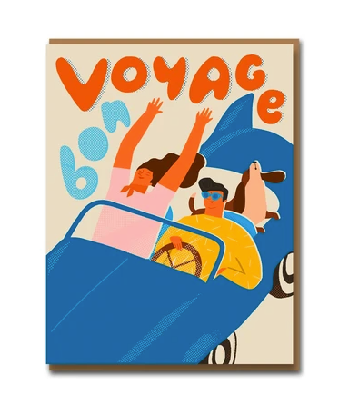 NSYT* Bon Voyage Card -  - Cards - Feliz Modern