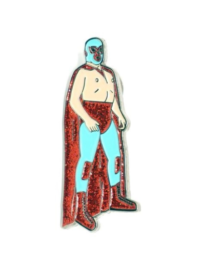 PTW Nacho Libre Pin -  - Pins & Patches - Feliz Modern