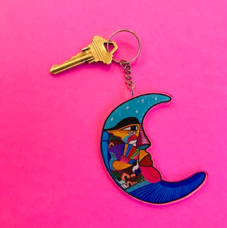 NAT* Luna Keychain -  - Keychains - Feliz Modern