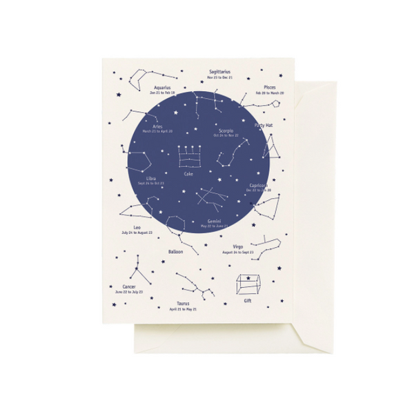 SLTZ Constellations Birthday Card -  - Cards - Feliz Modern