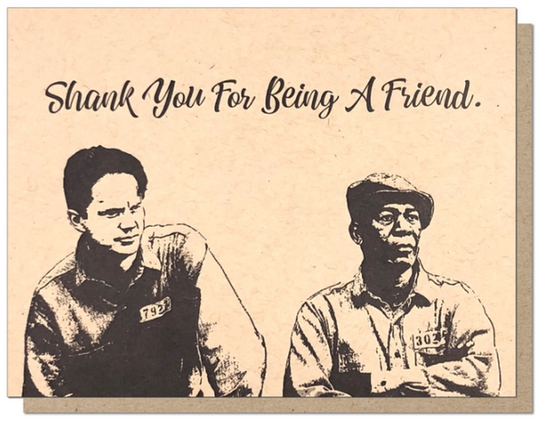 GPLG* Shank You for Being a Friend Card -  - Cards - Feliz Modern