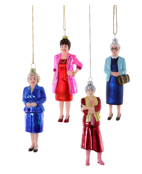 CFC* Golden Girls Standing Ornament 2022 -  - Christmas - Feliz Modern