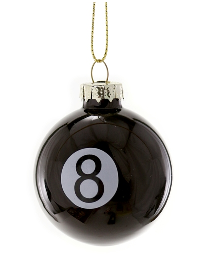 CFC* 8 Ball Ornament -  - Christmas - Feliz Modern