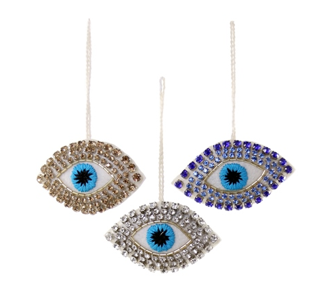CFC Jeweled Eye Ornament -  - Christmas - Feliz Modern