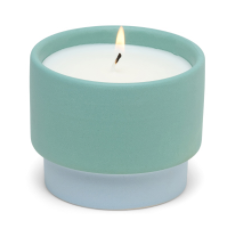 PDW* Color Block 6oz Green/Blue Ceramic Candle (in-store or curbside only due to wax melting in shipment) -  - Candles - Feliz Modern