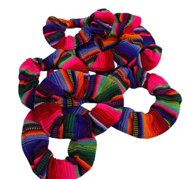 LMY Hacienda Serape Striped Scrunchie -  - Hair Accessories - Feliz Modern