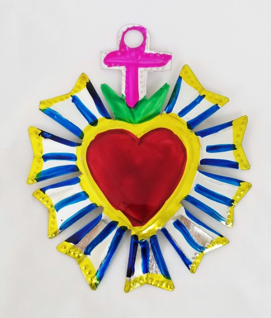 SEDS Tin Heart -  - Christmas - Feliz Modern