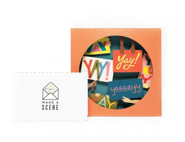 MAS* Yay! Pop Up Card -  - Cards - Feliz Modern