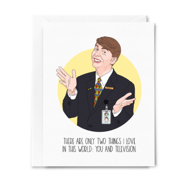 SAGO* You and Television Card -  - Cards - Feliz Modern