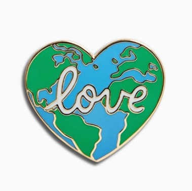 TFND* Earth Love Pin -  - Pins & Patches - Feliz Modern
