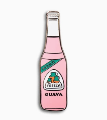 TFND* Guava Bottle Pin -  - Pins & Patches - Feliz Modern