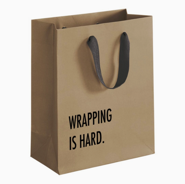 PYAG Wrapping is Hard Gift Bag - Regular - Gifting Supplies - Feliz Modern