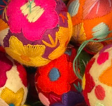 DAI Embroidered Sphere Ornaments -  - Christmas - Feliz Modern