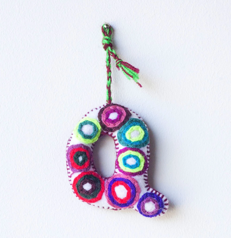 TGBT* Felt Letters - Q - Christmas - Feliz Modern
