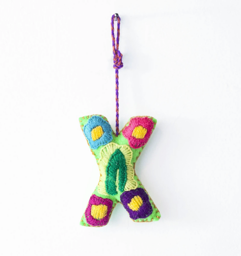 TGBT* Felt Letters - X - Christmas - Feliz Modern