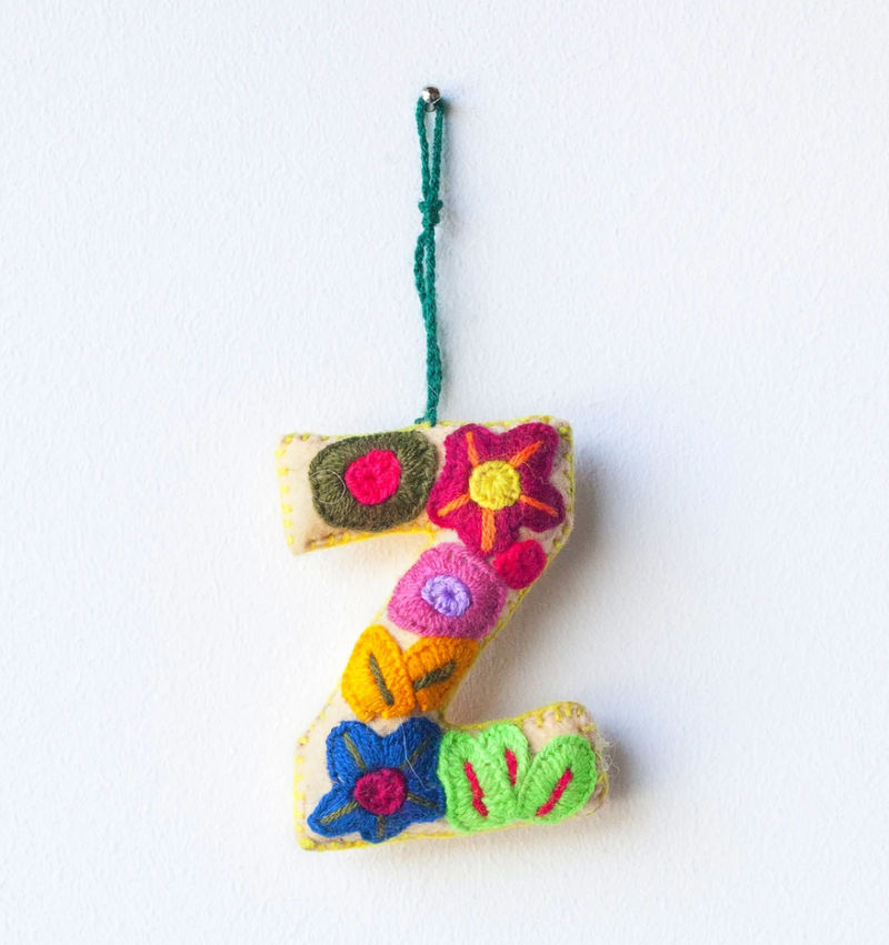 TGBT* Felt Letters - Z - Christmas - Feliz Modern