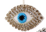 CFC Jeweled Eye Ornament - Gold - Christmas - Feliz Modern