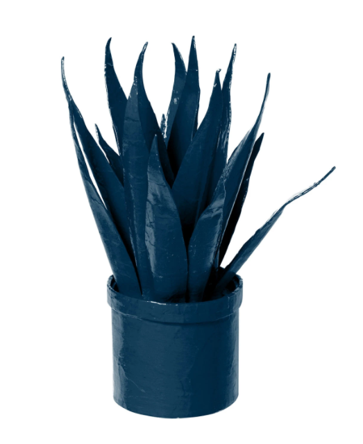 SDD* Mother-in-Law Tongue (curbside or in-store only) - Blue - Vases & Planters - Feliz Modern