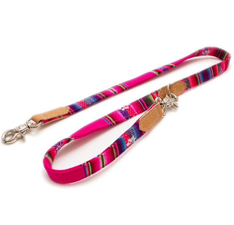 HIWO* Inca Cafe Dog Lead/Leash - Pink Inca Cafe - Pets - Feliz Modern