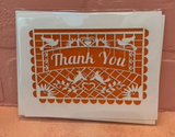 TWH Thank You Papel Picado Card -  - Cards - Feliz Modern