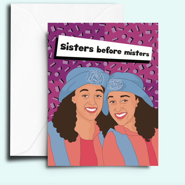 FEM* Sister Sister Card -  - Cards - Feliz Modern