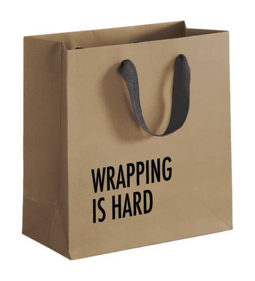 PYAG Wrapping is Hard Gift Bag - Small - Gifting Supplies - Feliz Modern