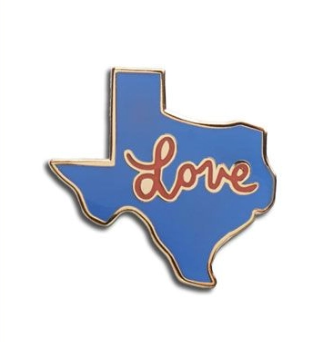 TFND* Love Texas Pin -  - Pins & Patches - Feliz Modern