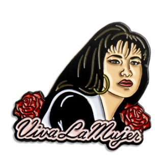 TFND* Queen of Tejano Pin -  - Pins & Patches - Feliz Modern