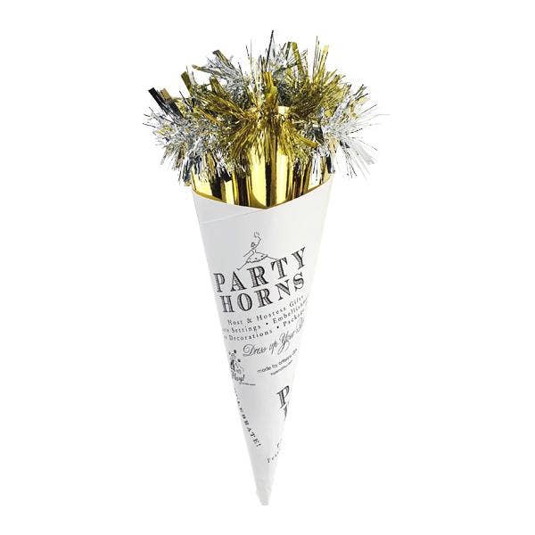 TOP* Party Horn Bouquet Gold & Silver -  - Party Supplies - Feliz Modern