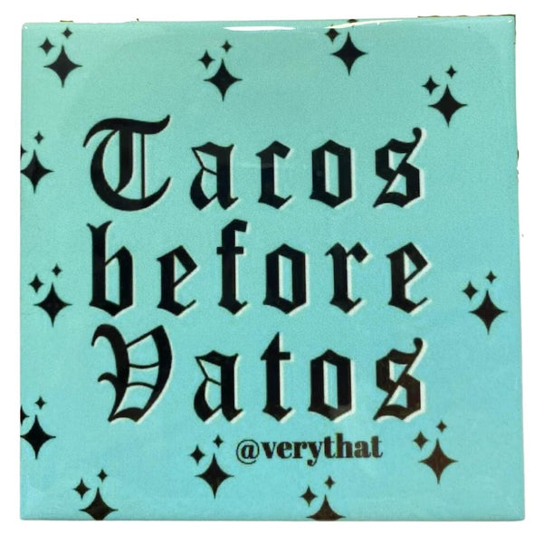 VT Tacos Before Vatos Coaster -  - Coasters - Feliz Modern