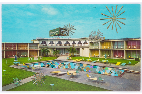 KO* Bottom of the Pool (Holiday Inn) 2021 23.25 x 36 (in-store or curbside) -  - Art - Feliz Modern