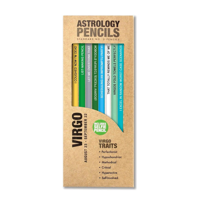 WKYR Zodiac Pencil Pack - Virgo - Candles - Feliz Modern