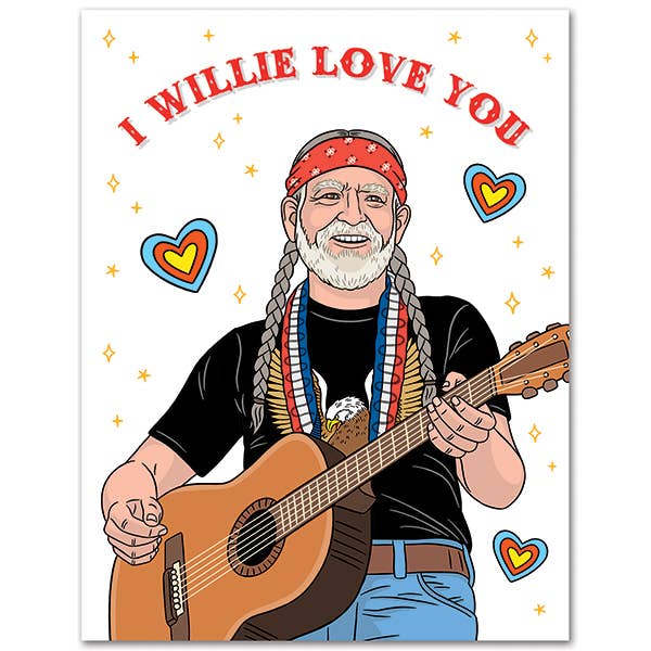 TFND I Willie Love You -  - Cards - Feliz Modern