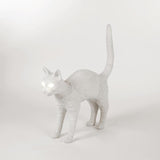 SLTI* Felix Cat Lamp in White (curbside only, no shipping) -  - Lighting - Feliz Modern