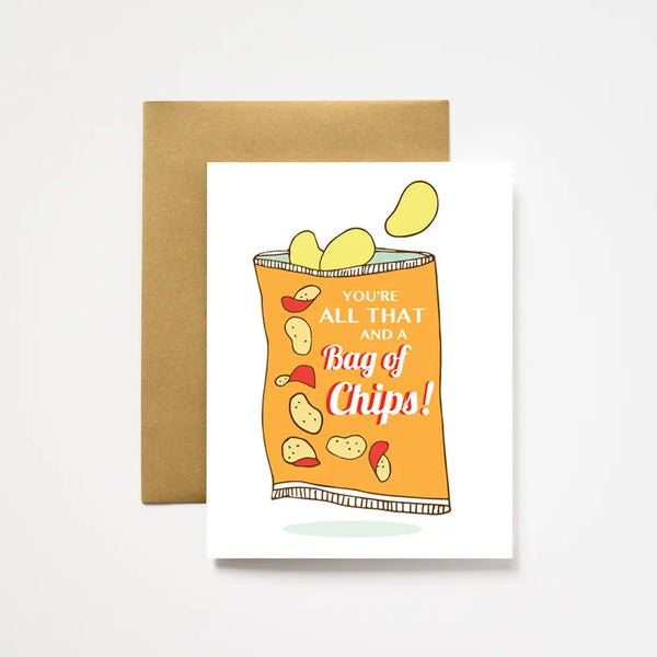 ILOE All That & A Bag of Chips Card -  - Cards - Feliz Modern