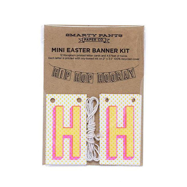 SPPT* Hip Hop Hooray Mini Banner -  - Party Supplies - Feliz Modern