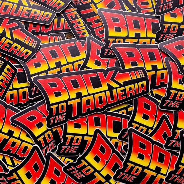 TCG Back to the Taqueria Taco Sticker -  - Stickers - Feliz Modern
