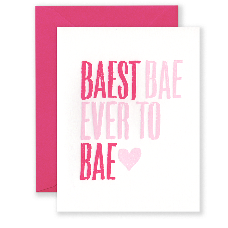 LNHP* Baest Bae Card -  - Cards - Feliz Modern