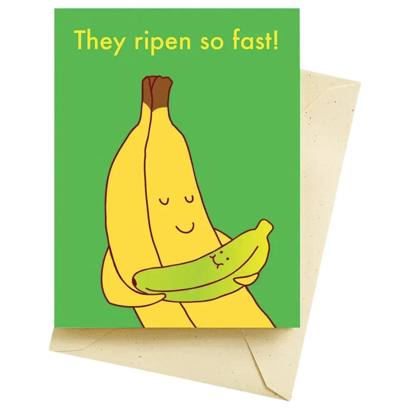 SLTZ Banana Baby Card -  - Cards - Feliz Modern