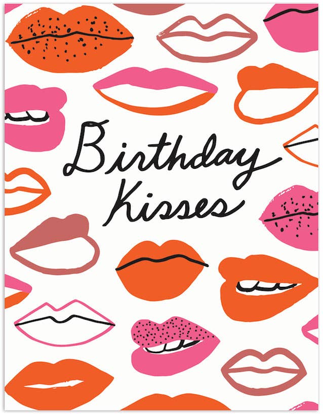 TFND* Birthday Kisses Card -  - Cards - Feliz Modern