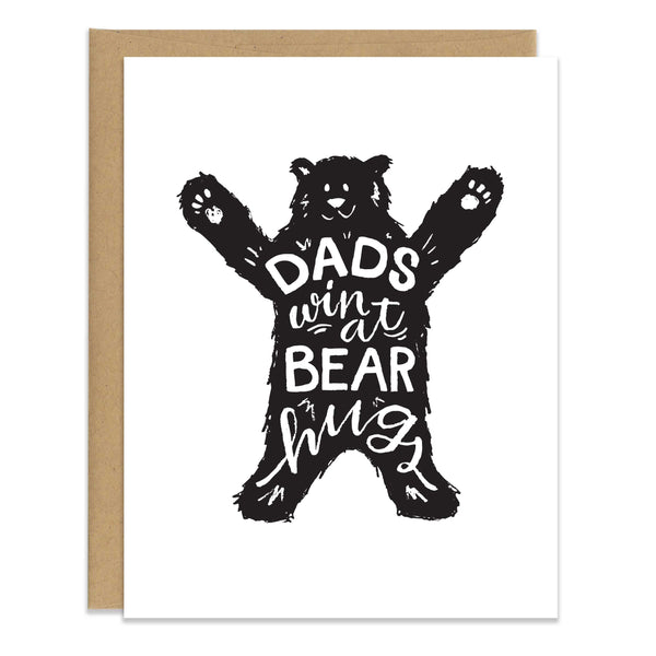 JSO Dad Bear Hug Card -  - Cards - Feliz Modern