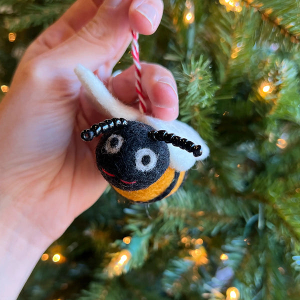 OFO Bumble Bee Ornament -  - Christmas - Feliz Modern