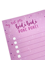 EVD Bidi BIdi Done Done Notepad -  - Office & Stationery - Feliz Modern