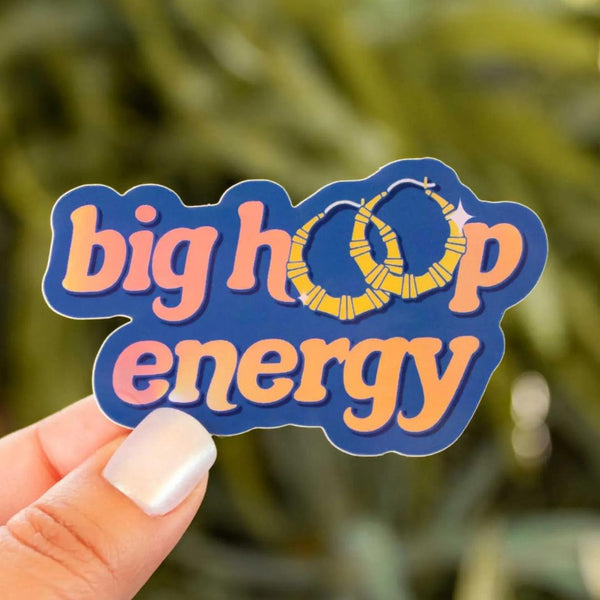 QRPT Big Hoop Energy Sticker -  - Stickers - Feliz Modern