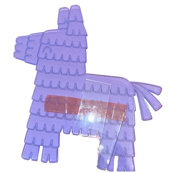 PSPT Fiesta Burro Stand Up Decor - 6" Blue - Fiesta - Feliz Modern